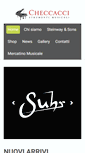 Mobile Screenshot of checcacci.it